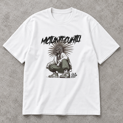 Playera Oversize Mictlantecuhtli - M82 Streetwear