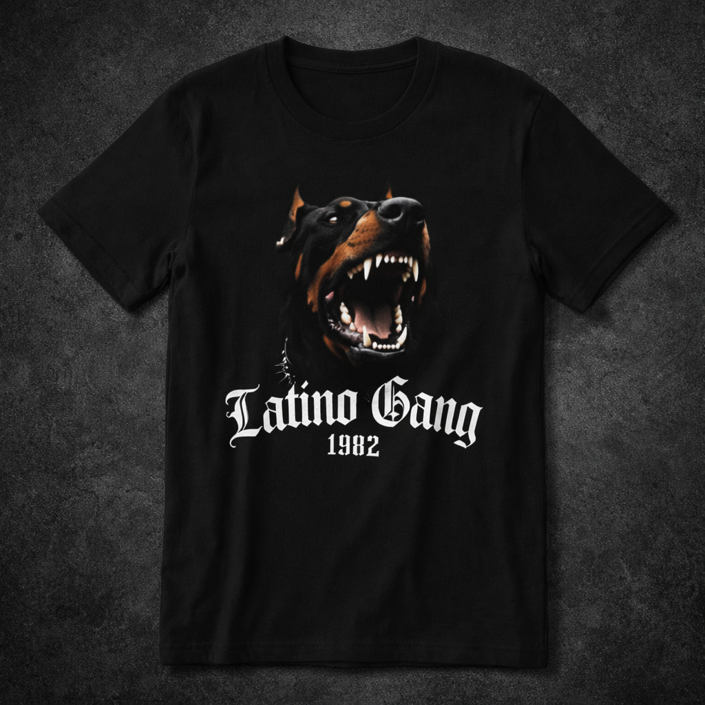 Playera M82 "Latino Gang" - Dobermann