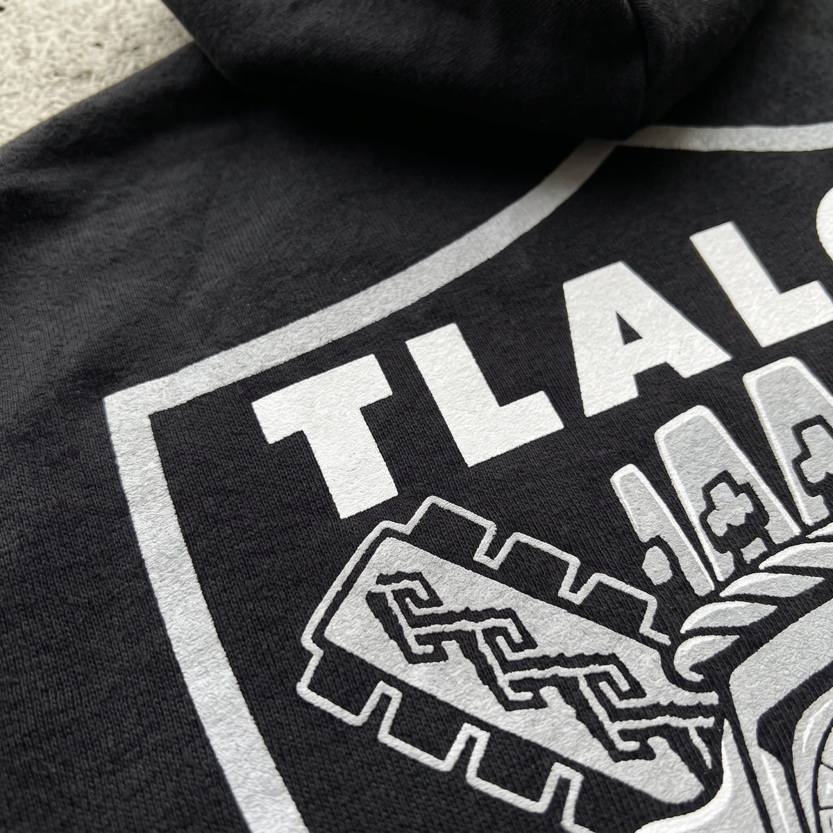 Sudadera Hoodie Tlaloc Rider (Tormenta Negra)