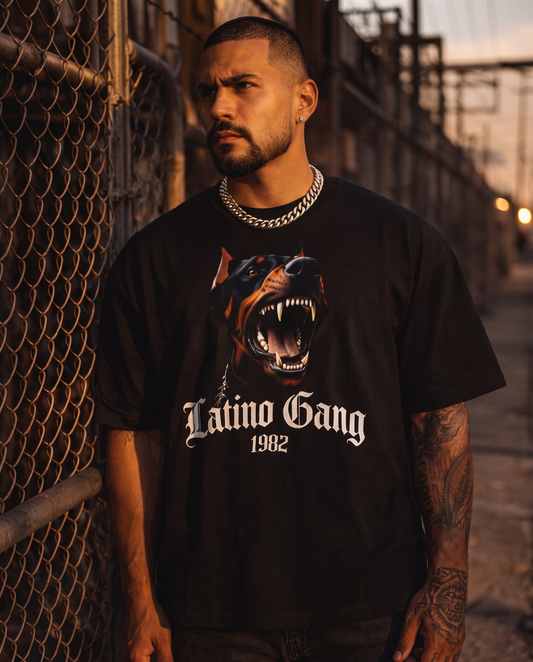 Playera M82 "Latino Gang" - Dobermann