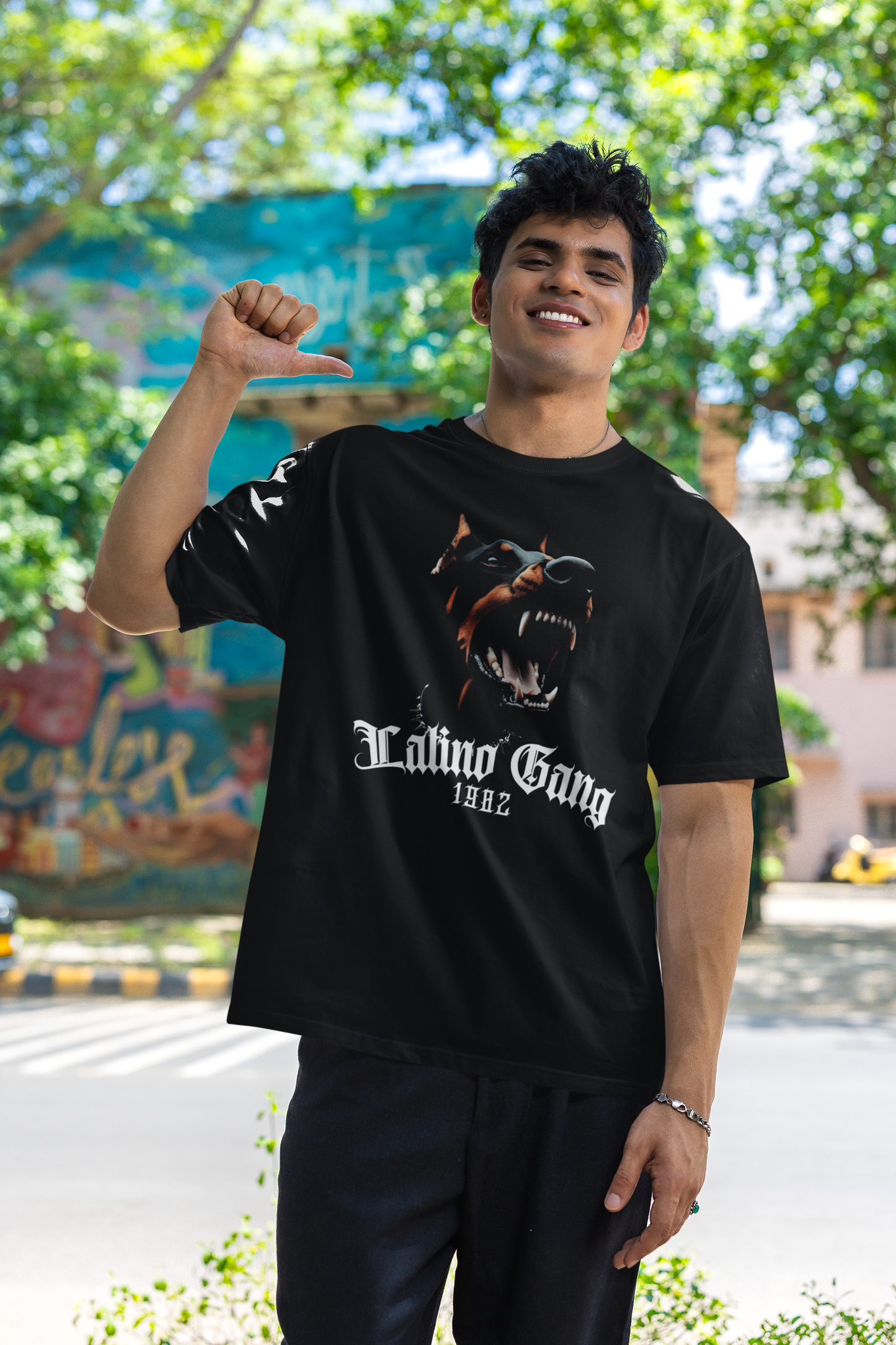 Latino Gang Dobermann 1982 - Tshirt.